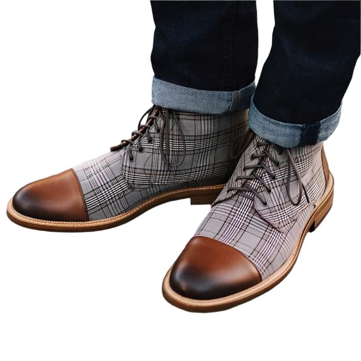 Lucian Heren Laarzen – Luxe Leren Schoenen met Tijdloos Design en Comfortabele Pasvorm