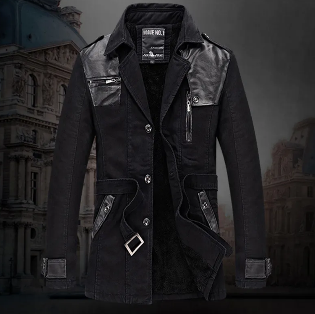 Harlan Militaire Winterjas – Stoere Stijl met Verfijnde Pasvorm