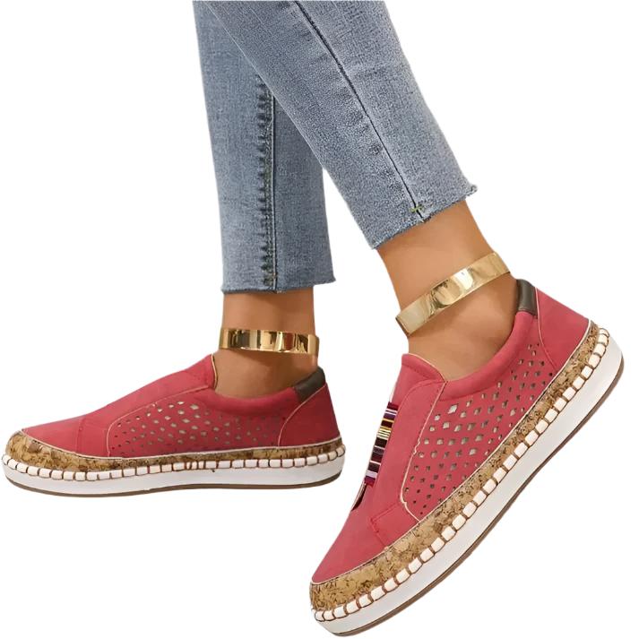 Lareva Dames Sneakers – Stijlvolle Instappers met Comfortabele Pasvorm en Zomerse Look