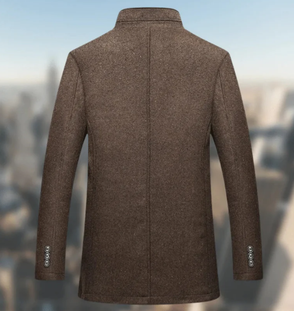 Hadrian Wintermantel – Klassieke Warmte en Tijdloze Elegantie