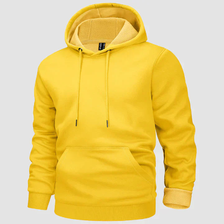 Zachriel Heren Hoodie – Fleece Gevoerd en Winterproof | Zachriel Fleece Gevoerde Hoodie voor Heren met Comfortabele Pasvorm