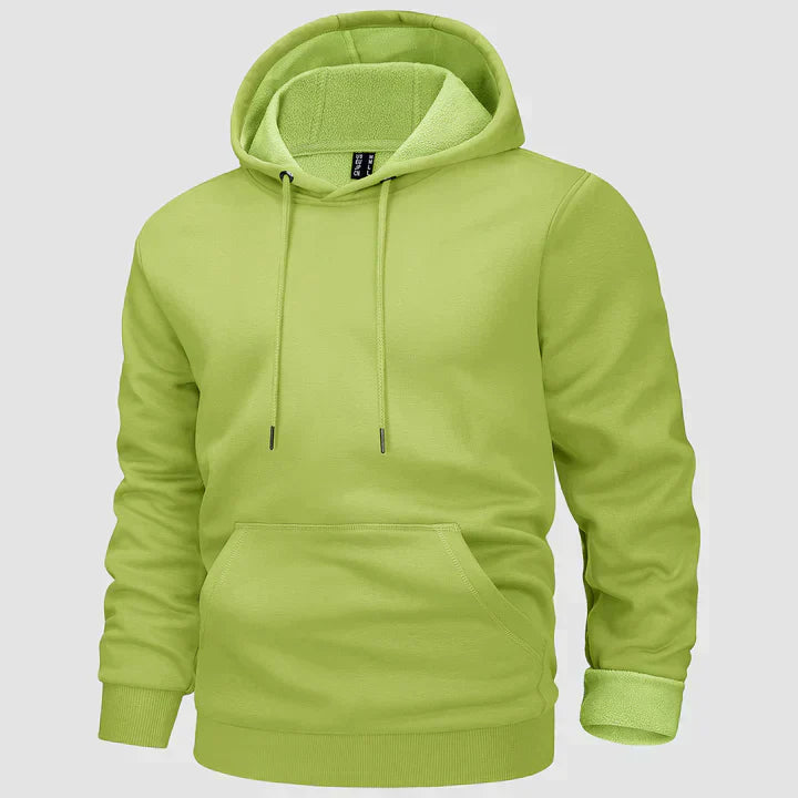 Zachriel Heren Hoodie – Fleece Gevoerd en Winterproof | Zachriel Fleece Gevoerde Hoodie voor Heren met Comfortabele Pasvorm