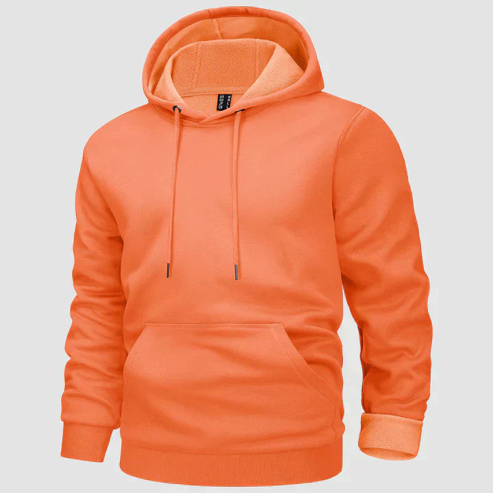 Zachriel Heren Hoodie – Fleece Gevoerd en Winterproof | Zachriel Fleece Gevoerde Hoodie voor Heren met Comfortabele Pasvorm