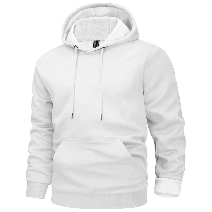 Zachriel Heren Hoodie – Fleece Gevoerd en Winterproof | Zachriel Fleece Gevoerde Hoodie voor Heren met Comfortabele Pasvorm