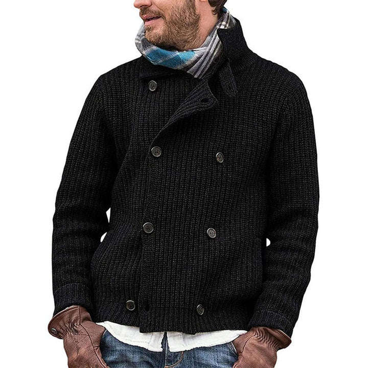 Zaim Gebreide Herenjas – Robuuste Cardigan met Vintage Look | Zaim Gebreide Herenjas met Comfortabele Pasvorm en Klassiek Design