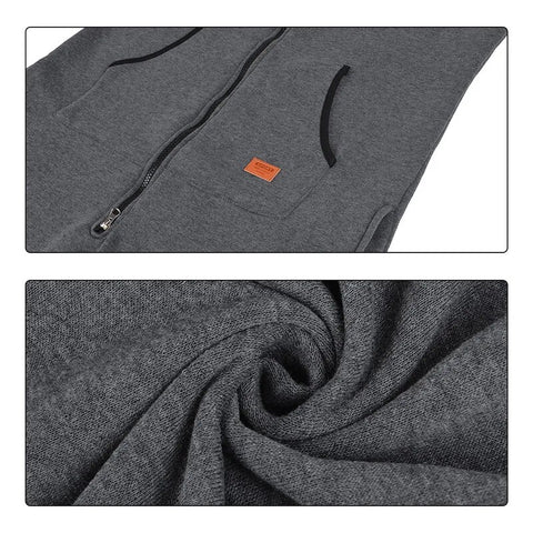 Riston Jumpsuit – Heren Jumpsuit met Capuchon van Zacht Fleece