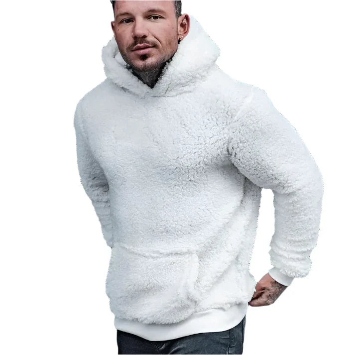 Eldric Teddytrui – Warme Herenpullover met Streetwear Look