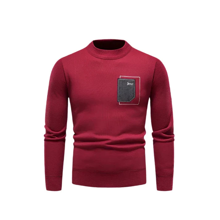 Eldric Teddytrui – Warme Herenpullover met Streetwear Look