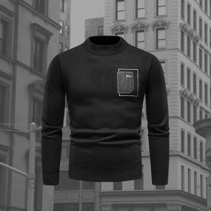 Eldric Teddytrui – Warme Herenpullover met Streetwear Look