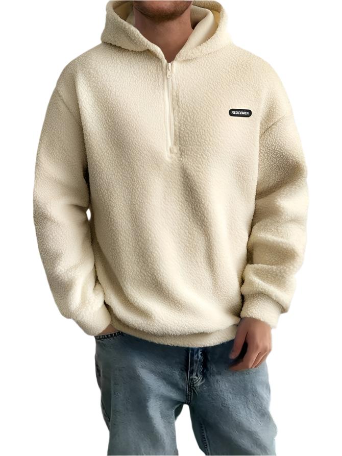 Cayden Fleece Hoodie – Zachte Herenpullover van Polarfleece