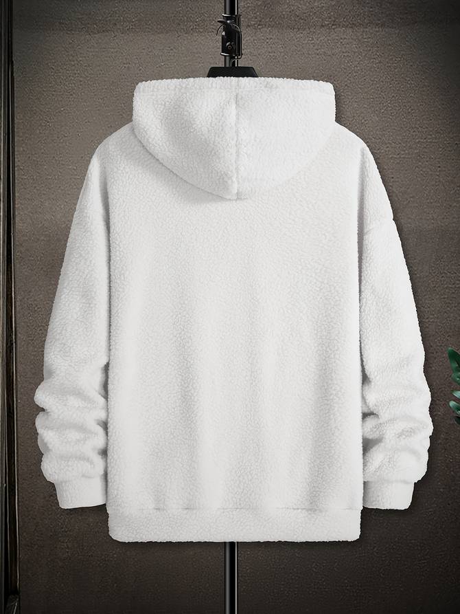 Cayden Fleece Hoodie – Zachte Herenpullover van Polarfleece