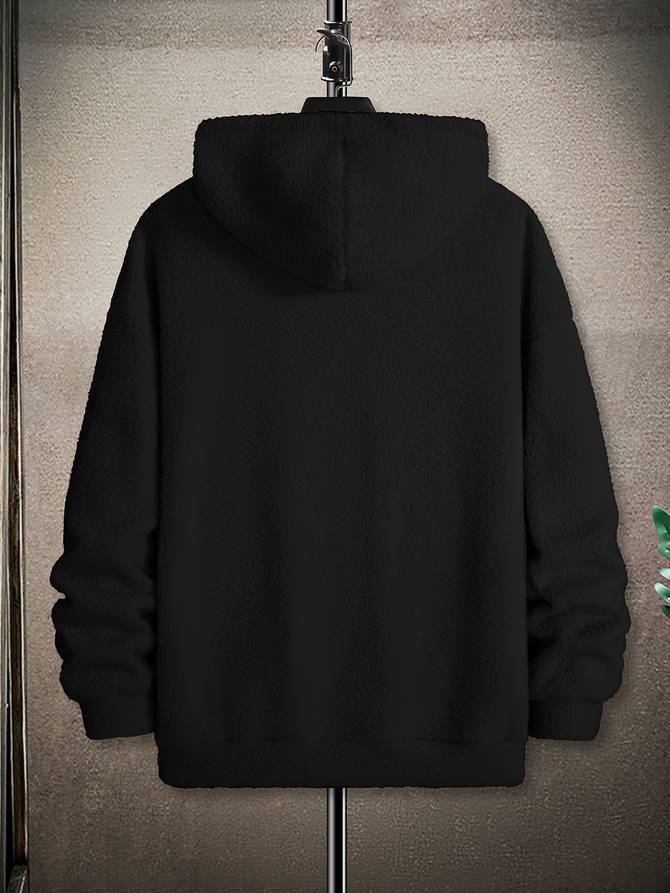 Cayden Fleece Hoodie – Zachte Herenpullover van Polarfleece