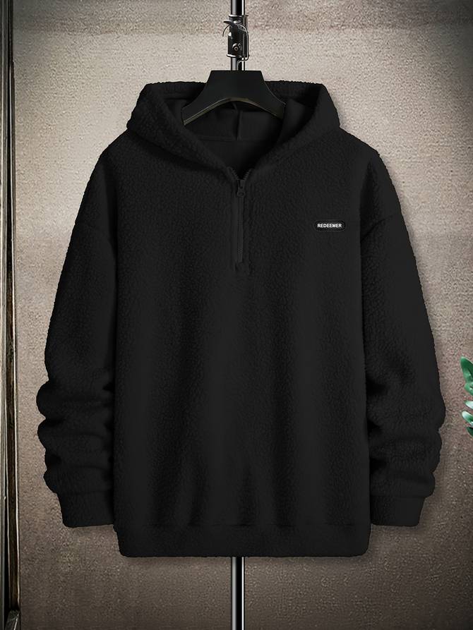 Cayden Fleece Hoodie – Zachte Herenpullover van Polarfleece