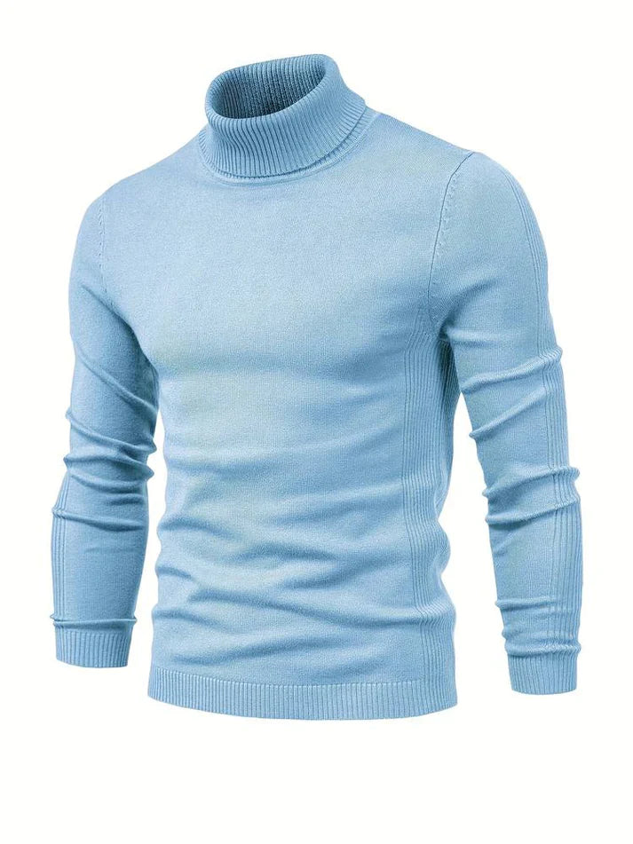 Darian Rolkraagtrui – Warme Herenpullover met Tijdloze Stijl