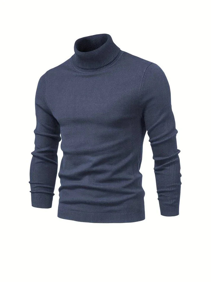 Darian Rolkraagtrui – Warme Herenpullover met Tijdloze Stijl