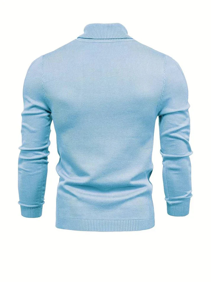 Darian Rolkraagtrui – Warme Herenpullover met Tijdloze Stijl