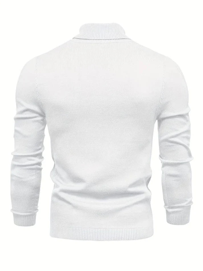 Darian Rolkraagtrui – Warme Herenpullover met Tijdloze Stijl
