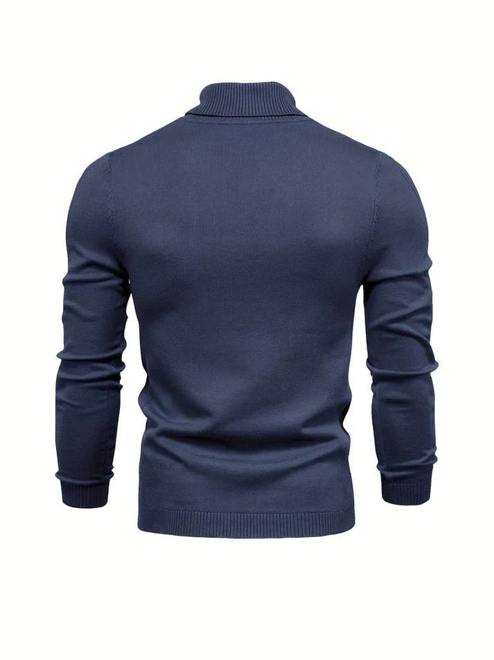 Darian Rolkraagtrui – Warme Herenpullover met Tijdloze Stijl