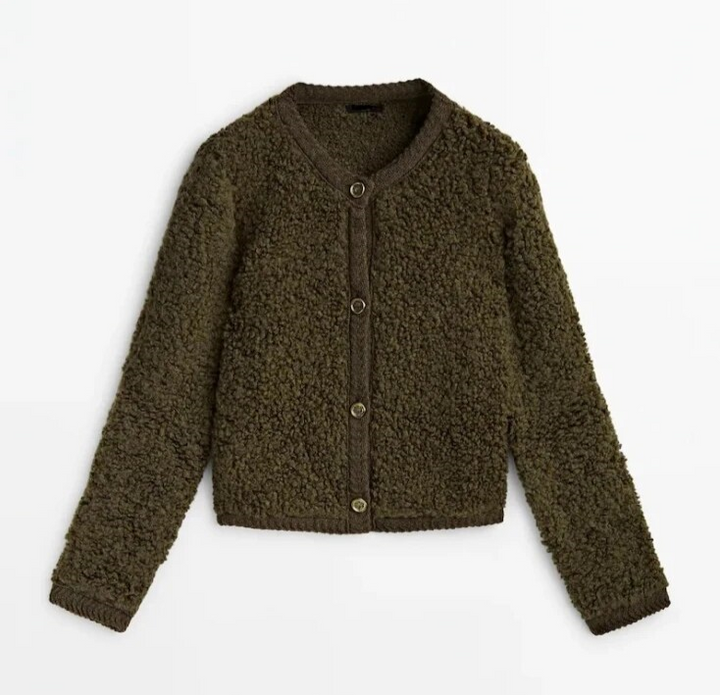 Liora Teddy Cardigan – Elegante Warmte met Tijdloze Stijl