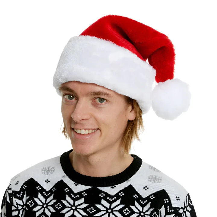 Odelor Feestmuts – Klassieke Kerstmuts met Comfortabele Pasvorm