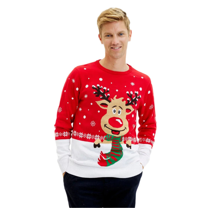 Nelric Sweater – Comfortabele Kersttrui met Uniek Patroon