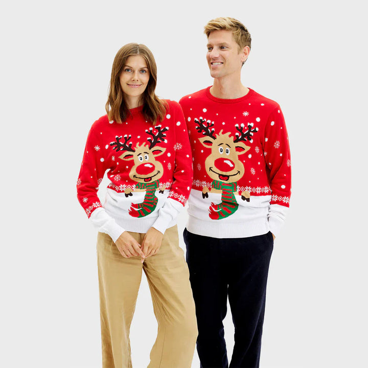 Nelric Sweater – Comfortabele Kersttrui met Uniek Patroon
