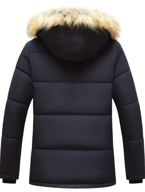 Dorian – Warme Winterjas met Sherpa-Voering