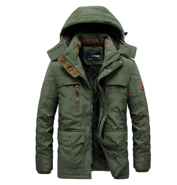 Dastan – Gewatteerde Wintermantel met Fleecevoering