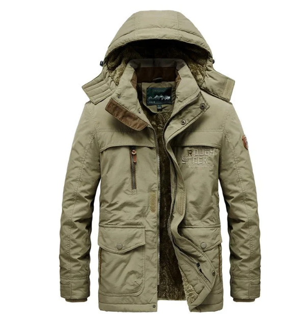 Dastan – Gewatteerde Wintermantel met Fleecevoering