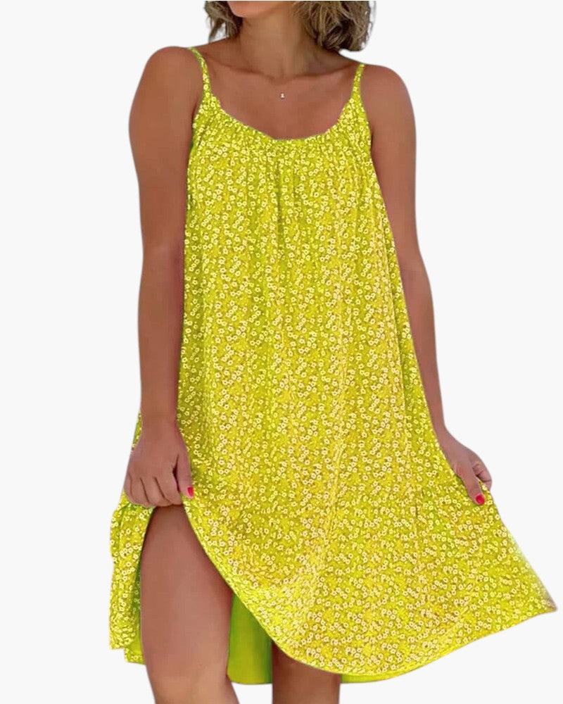 Rosalie | Robe Courte Fluide à Imprimé Délicat