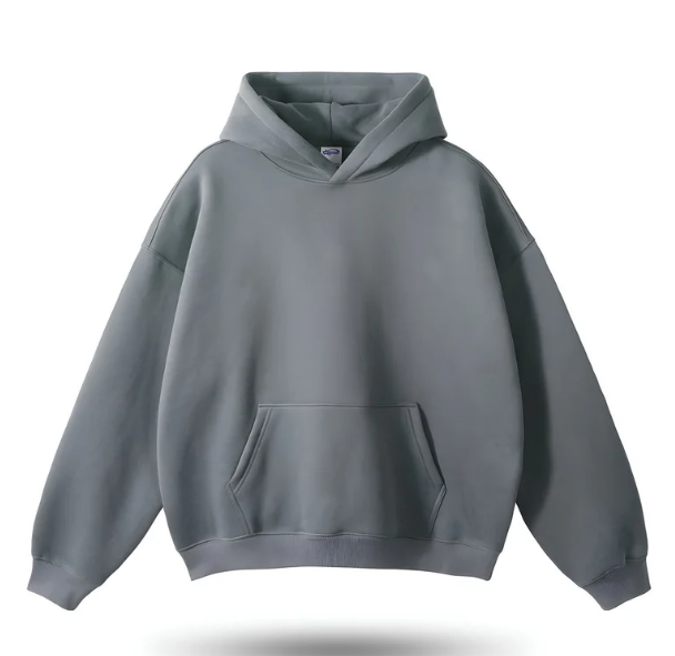 Darel – Grijze Hoodie met Ontspannend Comfort
