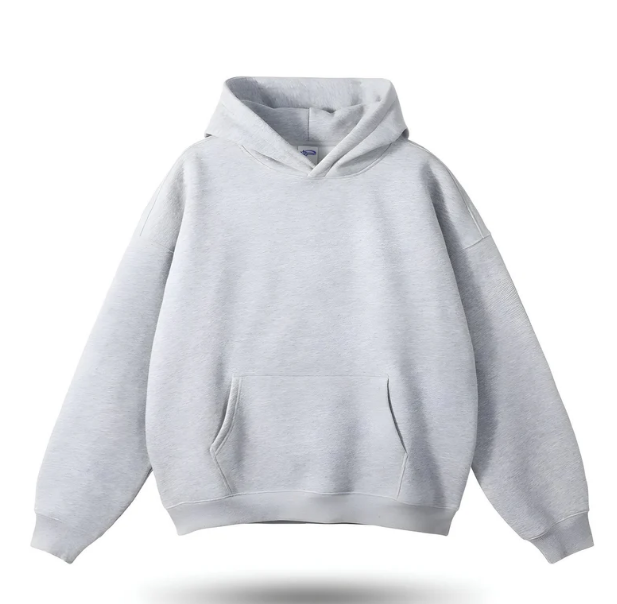 Darel – Grijze Hoodie met Ontspannend Comfort