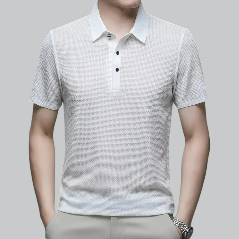 Rulthar Business Casual Polo – Verfijnde Stijl met Modern Comfort
