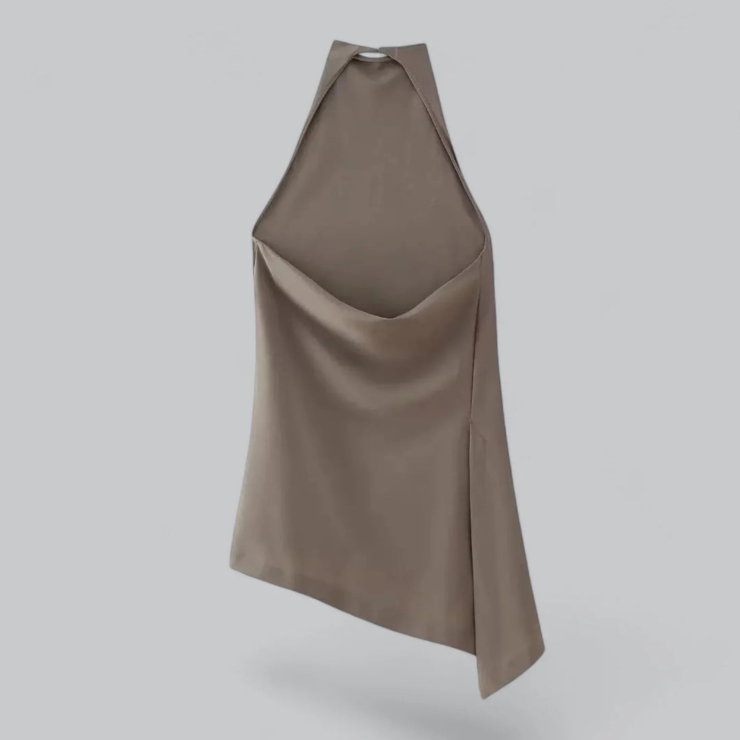 Galiana Co-Ord Set – Elegante Tweedelige Set met Wijde Pijpen en Blouse