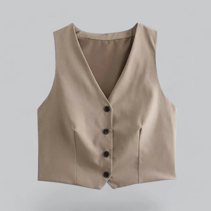 Jocasta Co-Ord Set – Chic Tweedelig Pak met Geknoopte Detail