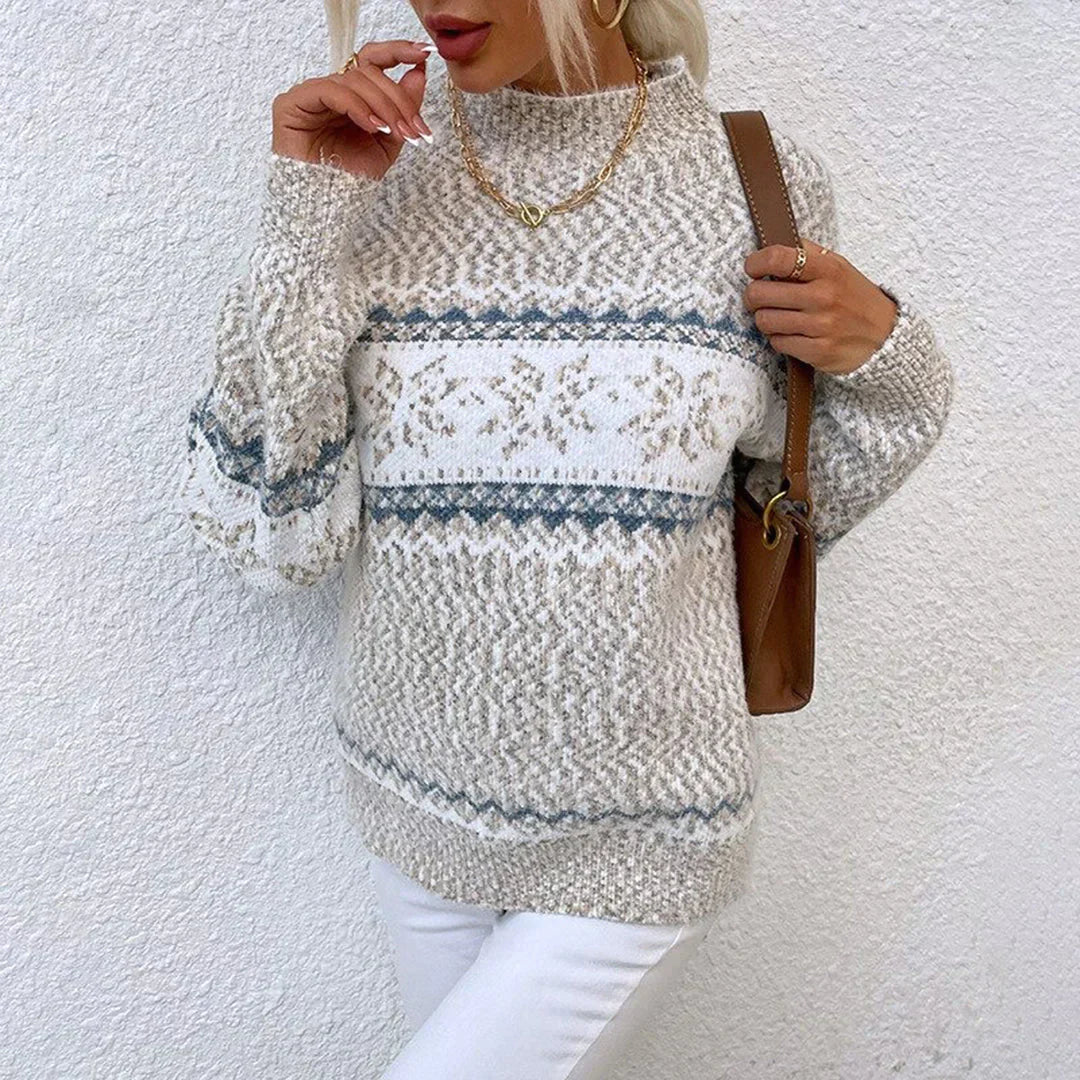 Daphira Sweater – Warme Damestrui met Zachte Stof en Tijdloos Design