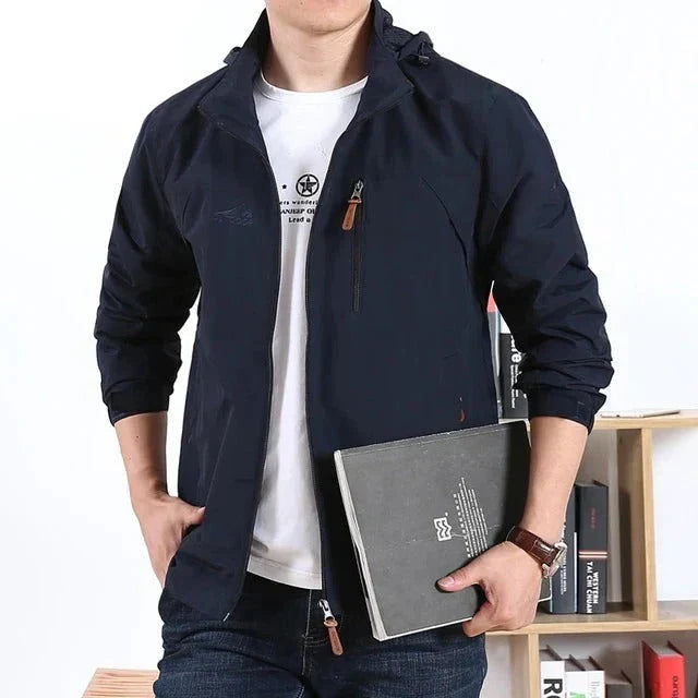 Dravon Herenjas – Wind- en Waterdichte Jas met Stoer Militair Design