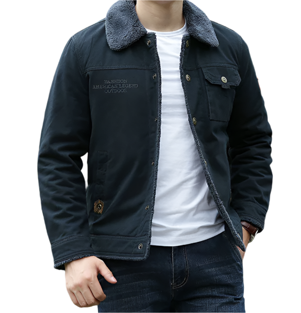 Dorian – Warme Winterjas met Stijlvol Design