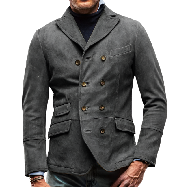 Arvid Corduroy Herenjas – Tijdloze Ribfluwelen Jas met Casual Comfort