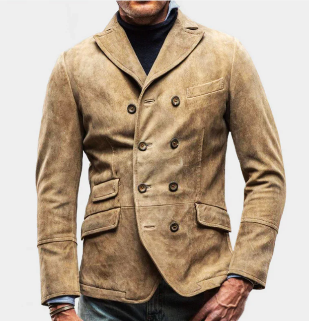 Arvid Corduroy Herenjas – Tijdloze Ribfluwelen Jas met Casual Comfort