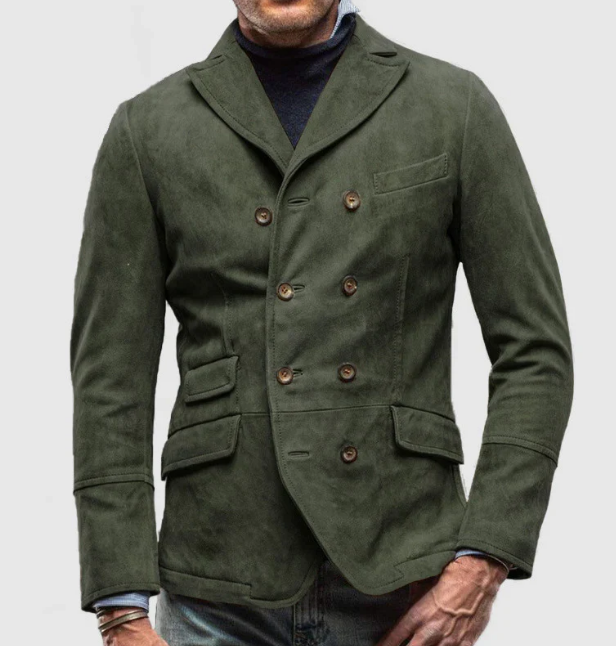 Arvid Corduroy Herenjas – Tijdloze Ribfluwelen Jas met Casual Comfort