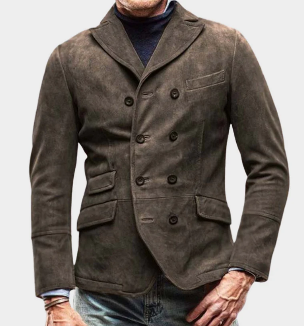 Arvid Corduroy Herenjas – Tijdloze Ribfluwelen Jas met Casual Comfort