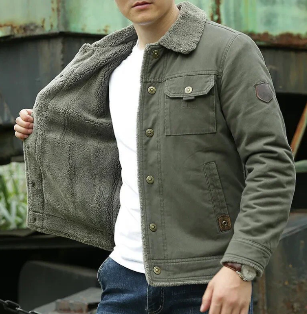 Dorian – Warme Winterjas met Stijlvol Design