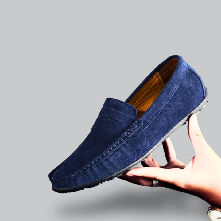 Sandorick Suède Loafers – Casual Hereninstappers met Luxe Comfort