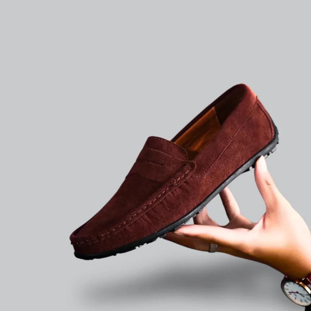 Sandorick Suède Loafers – Casual Hereninstappers met Luxe Comfort