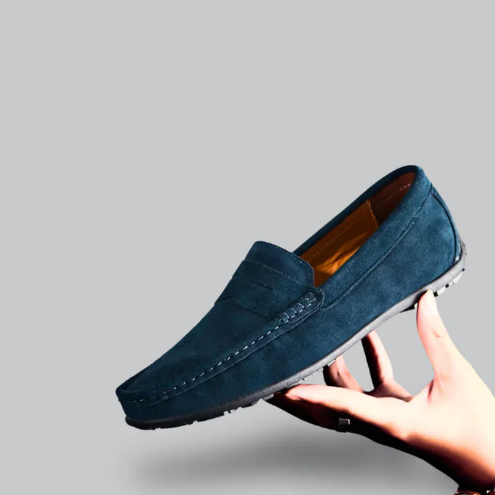Sandorick Suède Loafers – Casual Hereninstappers met Luxe Comfort