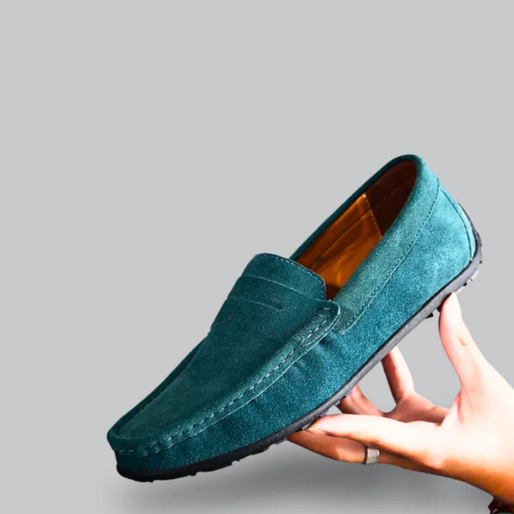 Sandorick Suède Loafers – Casual Hereninstappers met Luxe Comfort