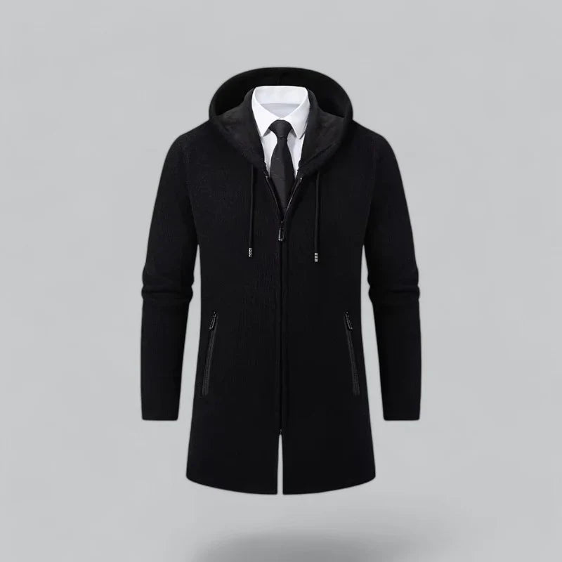 Stevinar Heren Cashmere Jas – Luxe en Functionele Winterjas