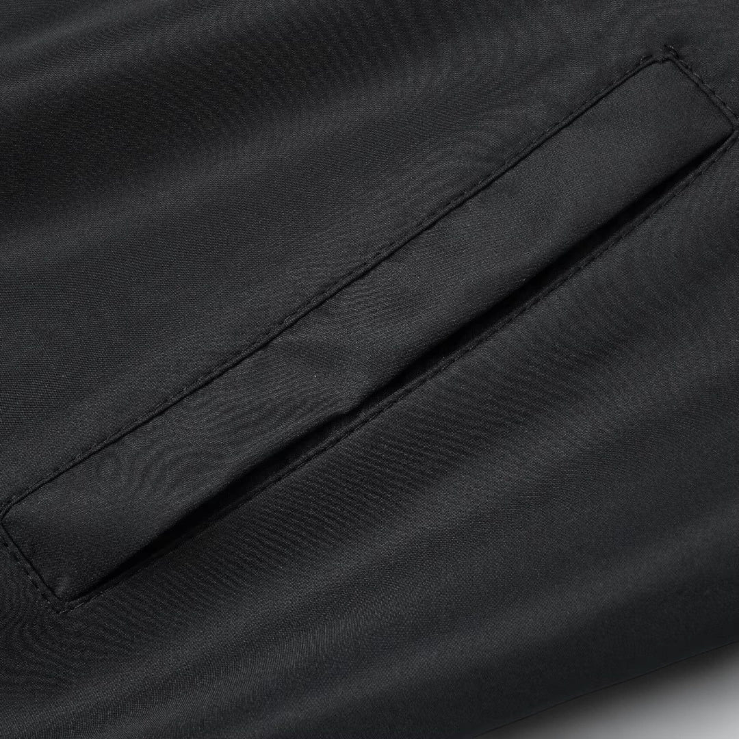 Malrick Lichtgewicht Harrington Jas – Tijdloos Zwart Herenjasje