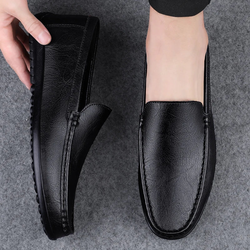 Valemar Leren Loafers – Luxe en Tijdloze Herenschoenen